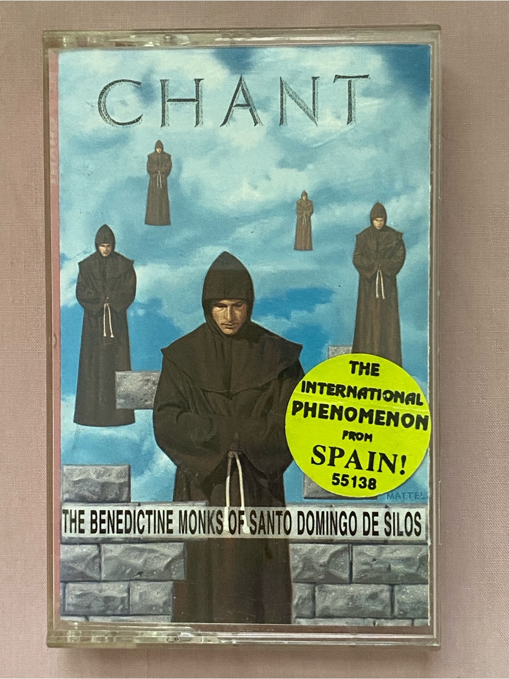90s - Chant - Benedictine Monks - Cassette Tape